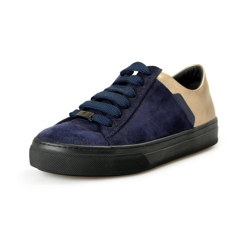 Tod's For Scuderia Ferrari Women's Suede & Leather Fashion Sneakers Shoes